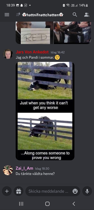 Klicka för att förstora FEJKPANDI skickade en bild