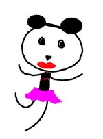 Agnes är en balettpanda!