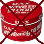 Hårgele/hårwax är äckligt